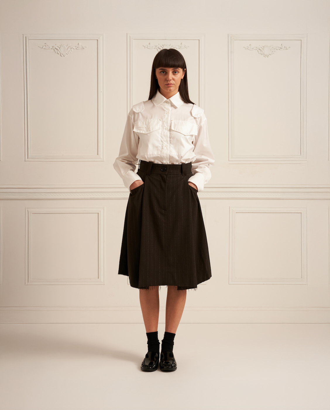 ARISO- Tailored Army Skirt