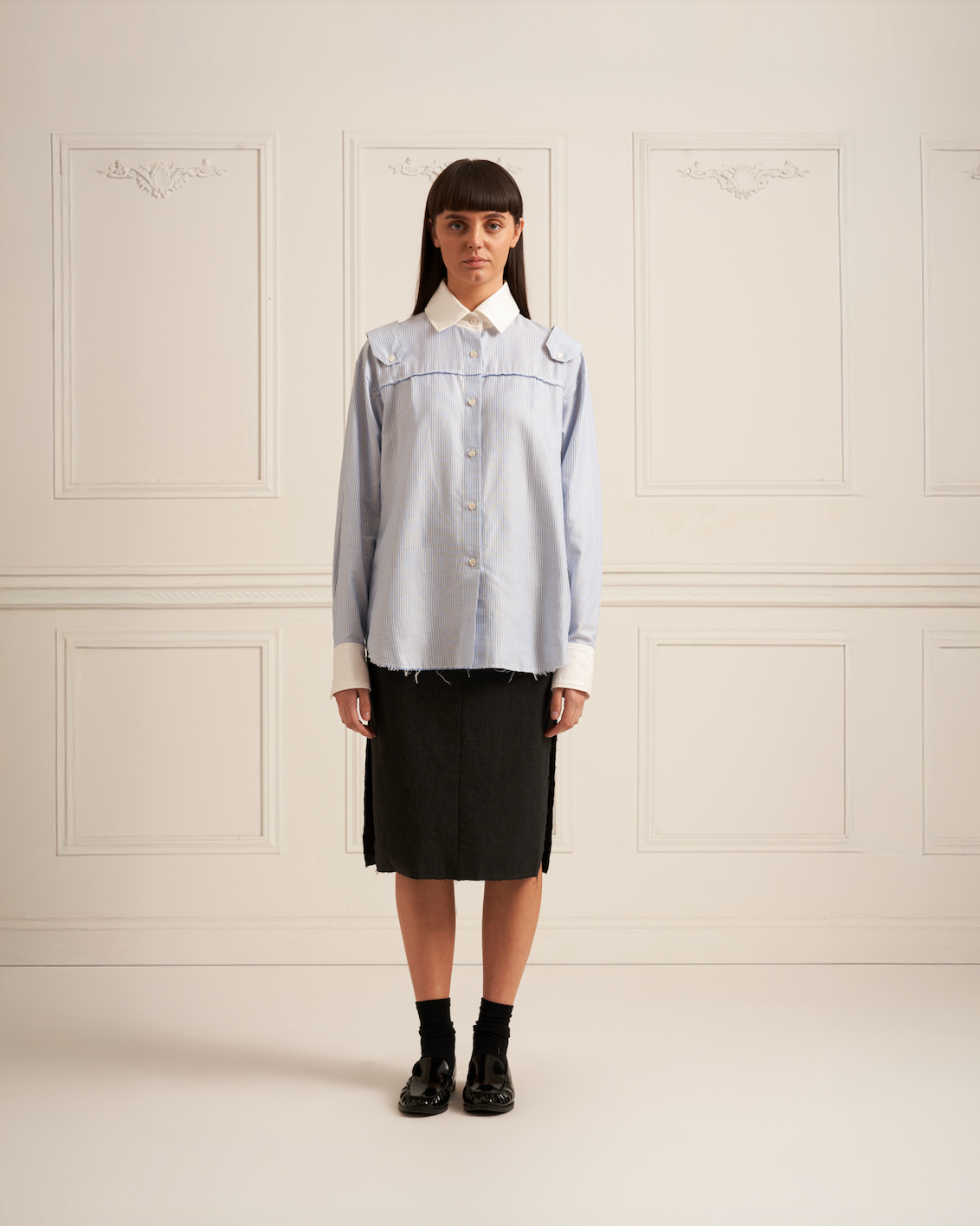 ARISO- Stripe Office Shirt