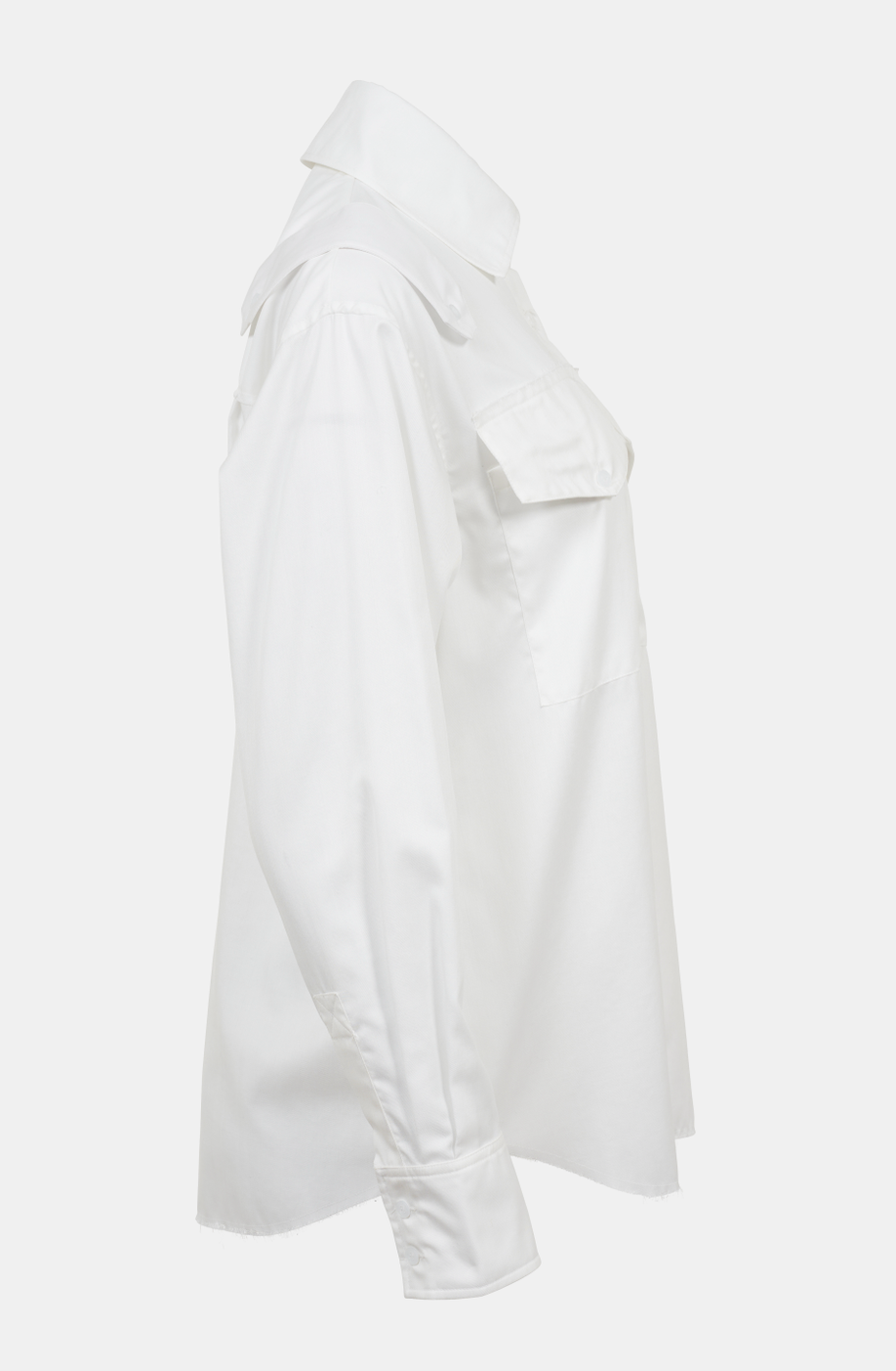 ARISO- White Army Shirt