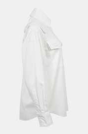 ARISO- White Army Shirt
